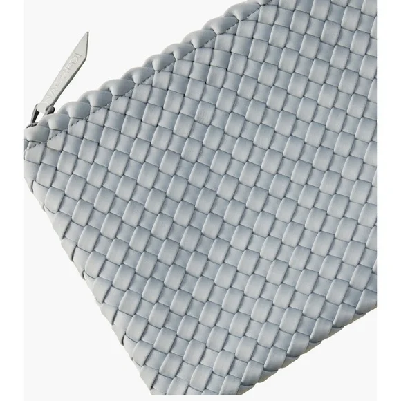 Naghedi Light Blue Woven Tote Bag - Picture 6 of 16